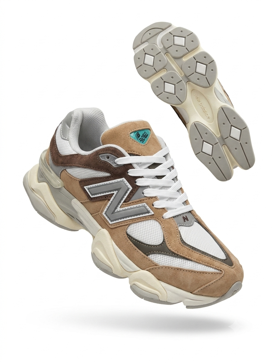 NEW BALANCE 9060 BROWN COLORWAY